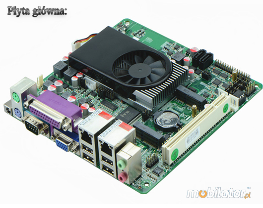 Przemysłowy fanless MiniPC IBOX-H25-X7