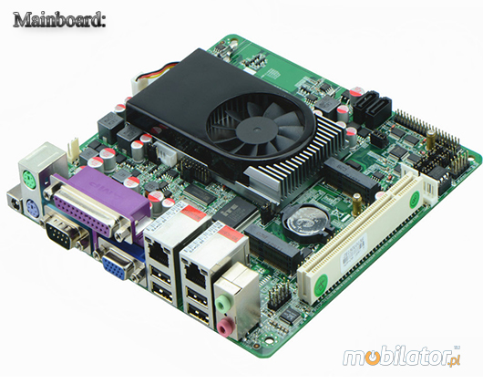 Przemysłowy fanless MiniPC IBOX-H25-X7