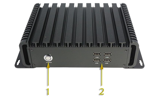 Komputer Przemysłowy Fanless MiniPC IBOX-I3-3110m (WiFi)