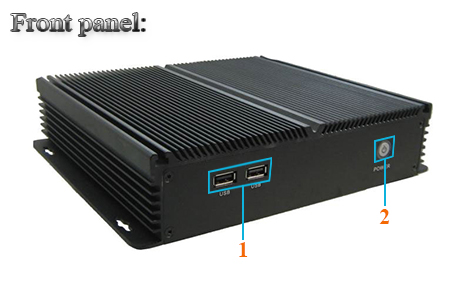 Przemysłowy Fanless MiniPC IBOX-I3-3217u