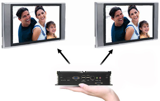 Przemysłowy Fanless MiniPC IBOX-I3-3227u