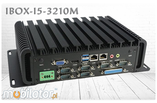 Industrial Computer Fanless Mini PC IBOX-I5-3210m (WiFi)