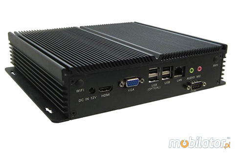 Przemysłowy Fanless MiniPC IBOX-I5-3337u