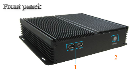 Przemysłowy Fanless MiniPC IBOX-ION2