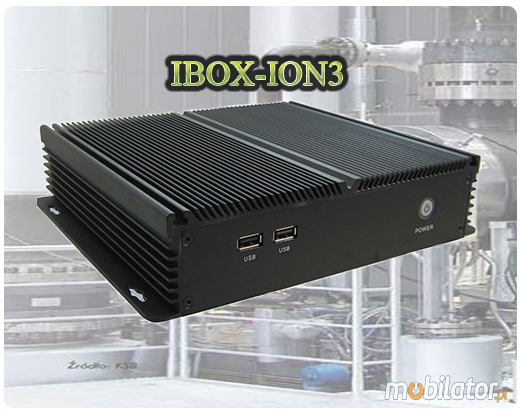 Przemysłowy Fanless MiniPC IBOX-ION3