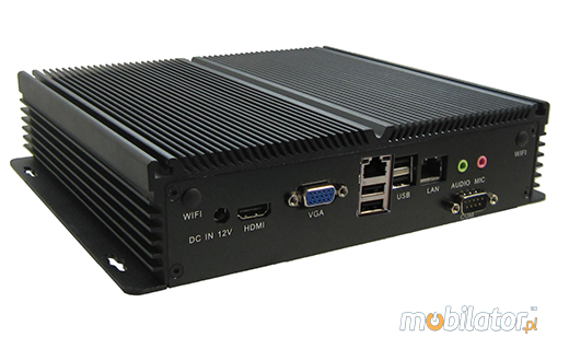 Przemysłowy Fanless MiniPC IBOX-ION3