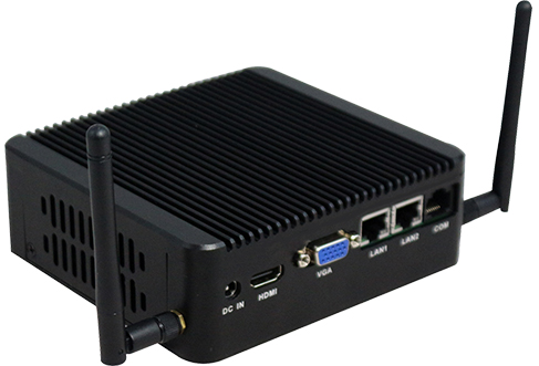 Przemysłowy Komuter Fanless MiniPC Nuc IBOX-Nano- J1800 N2B