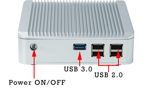Przemysłowy Komuter Fanless MiniPC Nuc IBOX-Nano-J1900