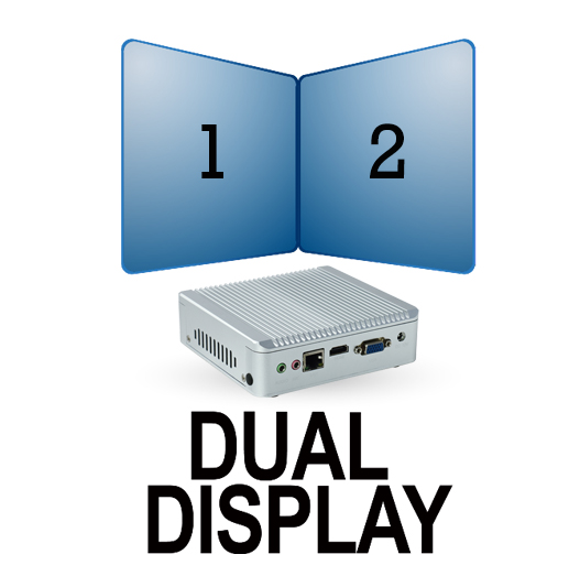 Przemysłowy Komuter Fanless MiniPC Nuc IBOX-Nano-J1900