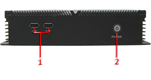 Komputer Przemysłowy Fanless MiniPC IBOX-J1900B