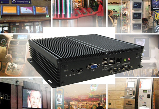 Industrial Computer Fanless MiniPC IBOX-J1900A