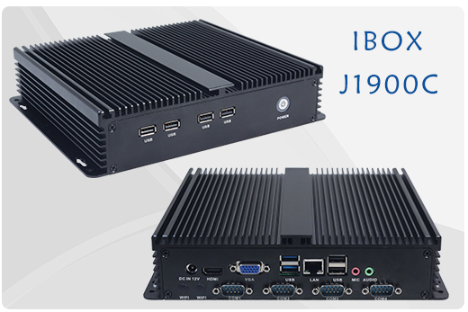 Komputer Przemysłowy Fanless MiniPC IBOX-J1900C 