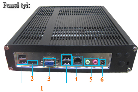Przemysłowy Fanless MiniPC IBOX-M25-X4