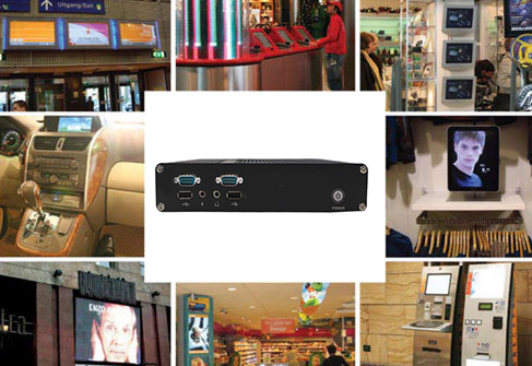 Przemysłowy Fanless MiniPC IBOX-M25-X4