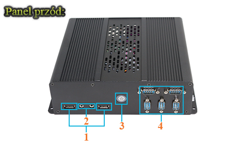 Przemysłowy Fanless MiniPC IBOX-M847-S100