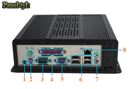 Przemysłowy Fanless MiniPC IBOX-M847-S100