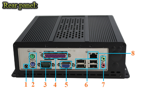 Przemysłowy Fanless MiniPC IBOX-M847-S100