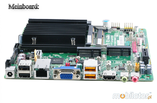 Przemysłowy fanless MiniPC IBOX-N2800B