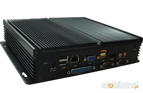 Przemysłowy Fanless MiniPC IBOX-N2800B