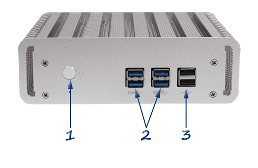 Komputer Przemysłowy Fanless MiniPC IBOX-Nano-4200U