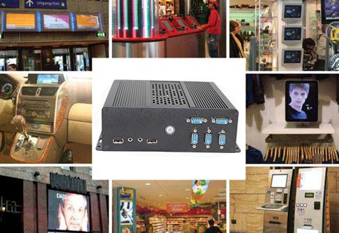 Przemysłowy Fanless MiniPC IBOX-i3D61-S100