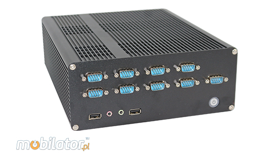 Przemysłowy Fanless MiniPC IBOX-i7B75-X8