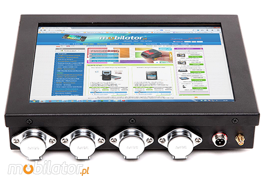 Industial Touch PC CCETouch CT10-PC Komputer panelowy Panel PC Norma odporności IP65 Przemysłowy komputer panelowy Ekran rezystancyjny 5 wire resistive wyświetlacz 10 cali mobilator.pl New Portable Devices Windows