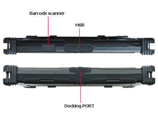 czytnik kart magnetycznych MSR imobile tablet przemysłowy IB-10 mobilator polska wzmocniony tablet