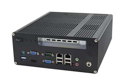 Przemysłowy Fanless MiniPC IBOX-i7B75-X8