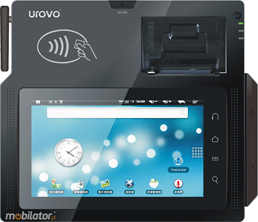 barcode scanner rfid payment terminal urovo i9300