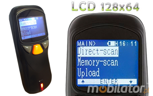 MobiScan  OBM-M3  Bluetooth MOBISCAN OBM-M3B Skaner 1D Laser Bezprzewodowy Bluetooth Poręczny MobiSCAN  Kompatybilny Windows Android IOS mobilator.pl New Portable Devices Mobilne Skanery kodów kreskowych MINI