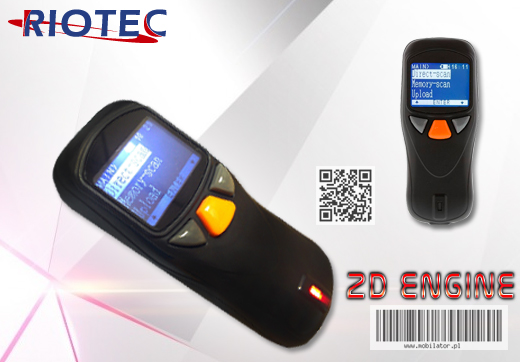 RIOTEC Mini czytnik 1D 2D Bluetooth 1.0 Riotec iDC95xx Skaner 1D CCD Bezprzewodowy Bluetooth Poręczny MobiSCAN  Kompatybilny Windows Android IOS mobilator.pl New Portable Devices Mobilne Skanery kodów kreskowych MINI