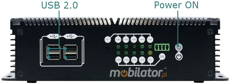 MiniPC IBOX 702B Mic Audio USB3.0 USB2.0 connectors