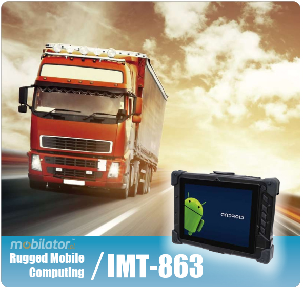 waterproof imobile 863 pc panel camera 8mpx rfid wifi rubbery protection full ip 65 mobilator