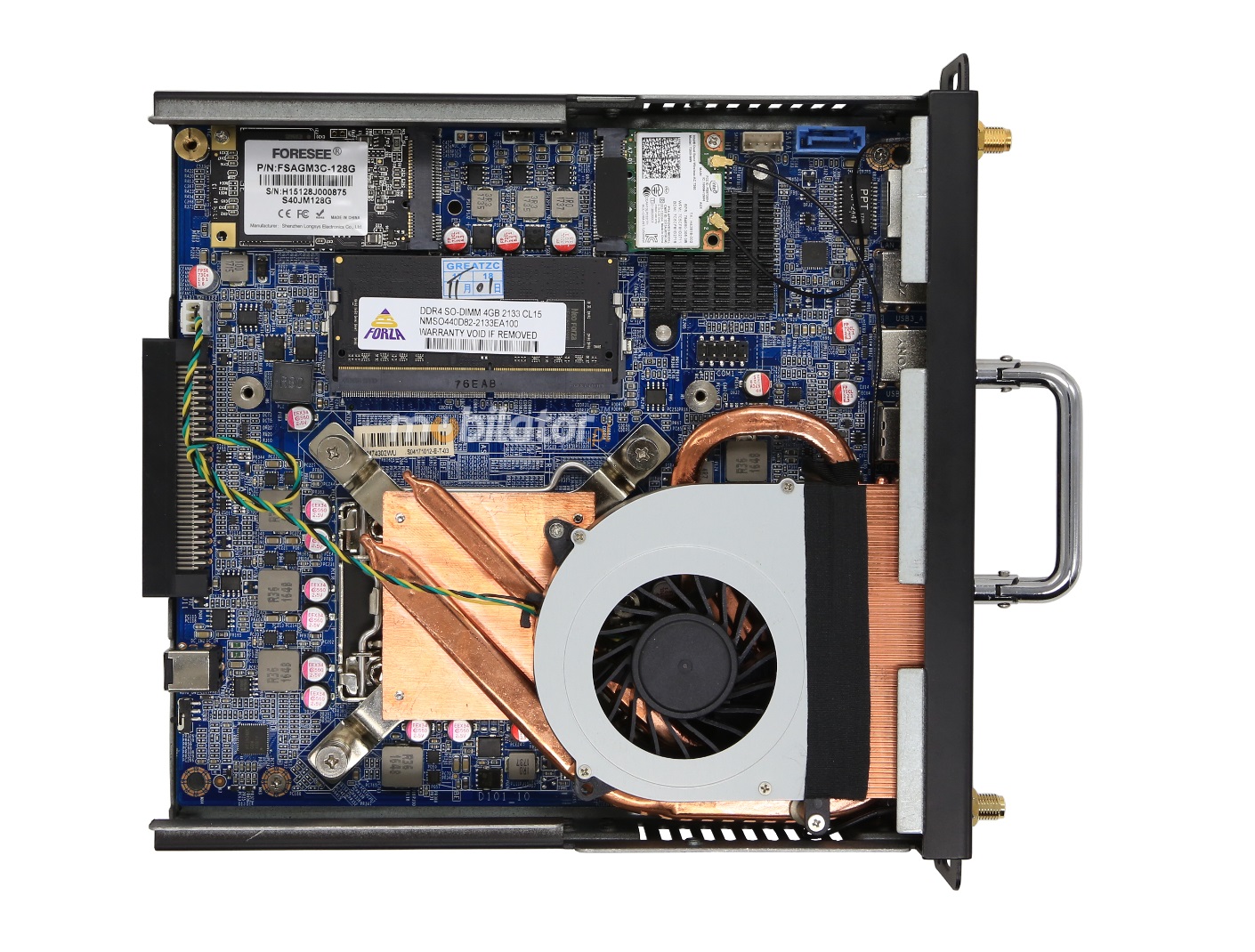 Strengthened Industrial Computer with a resistant mainboard