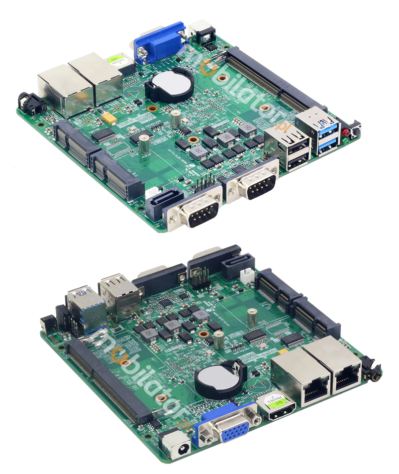 Computer Industry Fanless MiniPC  MiniPC yBOX - X34 (2x LAN, 2x COM) rs 232 new design look mobilator fast lan rj45