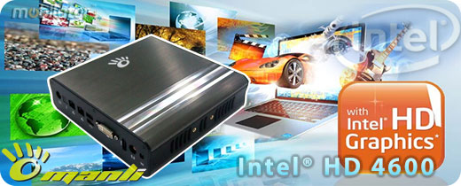 MiniPC Nettop Mini-PC Mały komputer Manli T6  M-T6H45