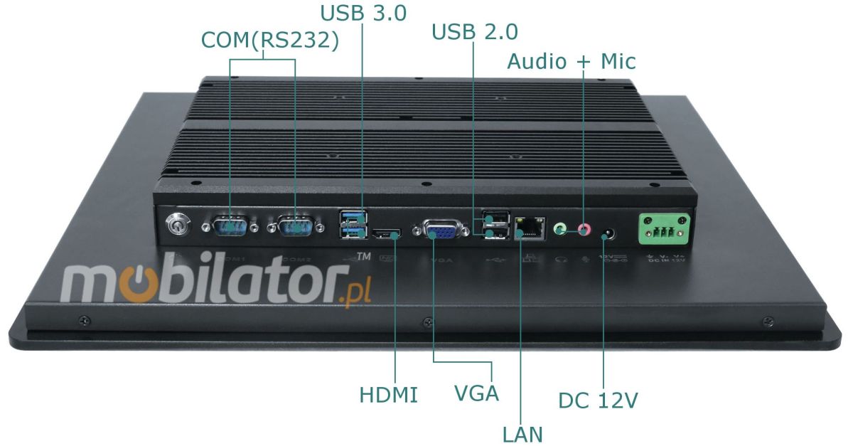 industrial panel pc durable resistant monitor lcd screen ITPC A170