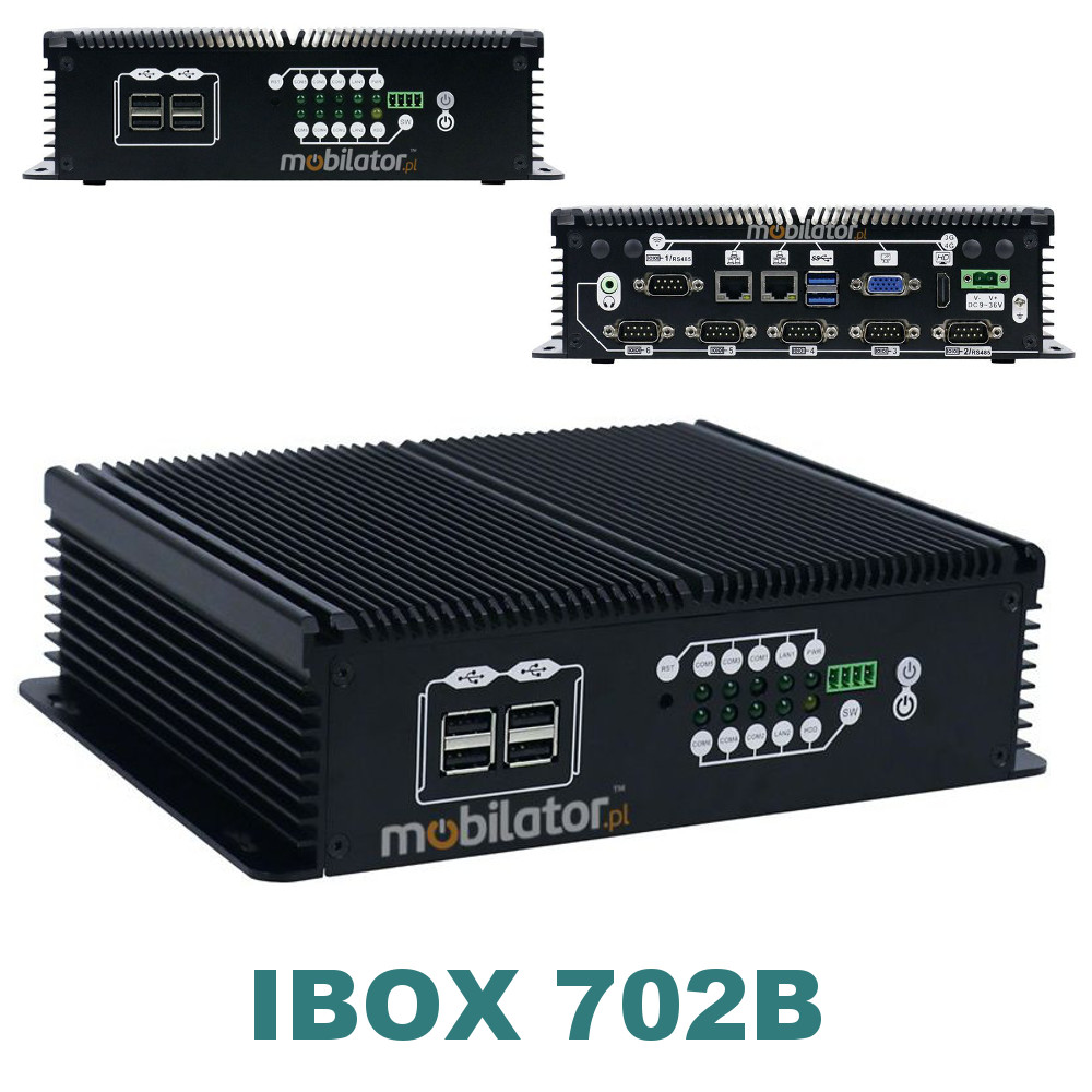 MiniPC IBOX 702B Fanless Small Computer