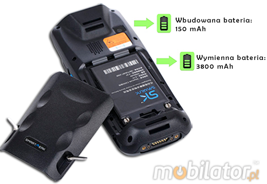 Kolektor przemysłowy SMARTPEAK C500SP-1D Android RUGGED DATA COLLECTOR C500SP3g wcdma gsm 1d  barcode scanner  czytnik kodow kreskowych 1d 2d