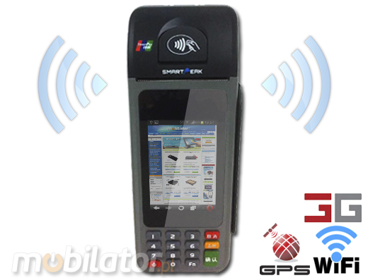 Kolektor przemysłowy SMARTPEAK P800SP Android RUGGED DATA COLLECTOR P800SP 3g wcdma gsm printer