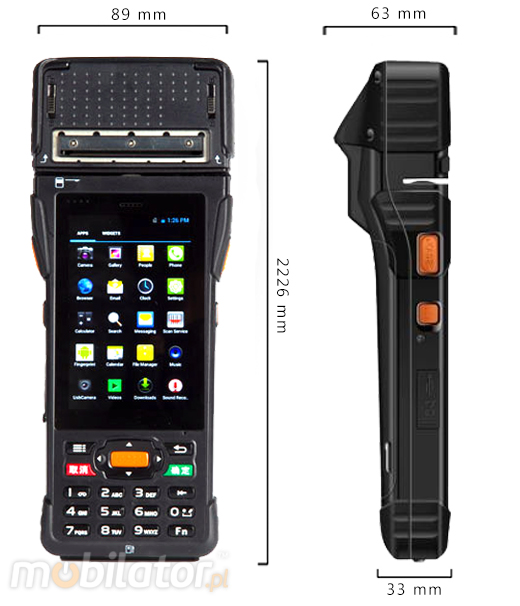 Kolektor przemysłowy SMARTPEAK P900SP-1D Android RUGGED DATA COLLECTOR P900SP 3g wcdma gsm 1d  barcode scanner  czytnik kodow kreskowych 1d 2d