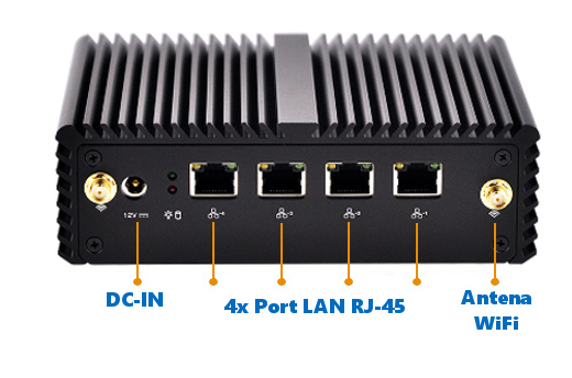 Industrial Computer Fanless MiniPC mBOX Nuc Q190G4-02