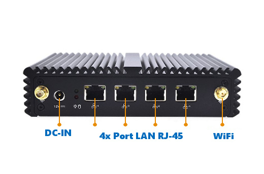 Industrial Computer Fanless MiniPC mBOX Nuc Q190G4-01