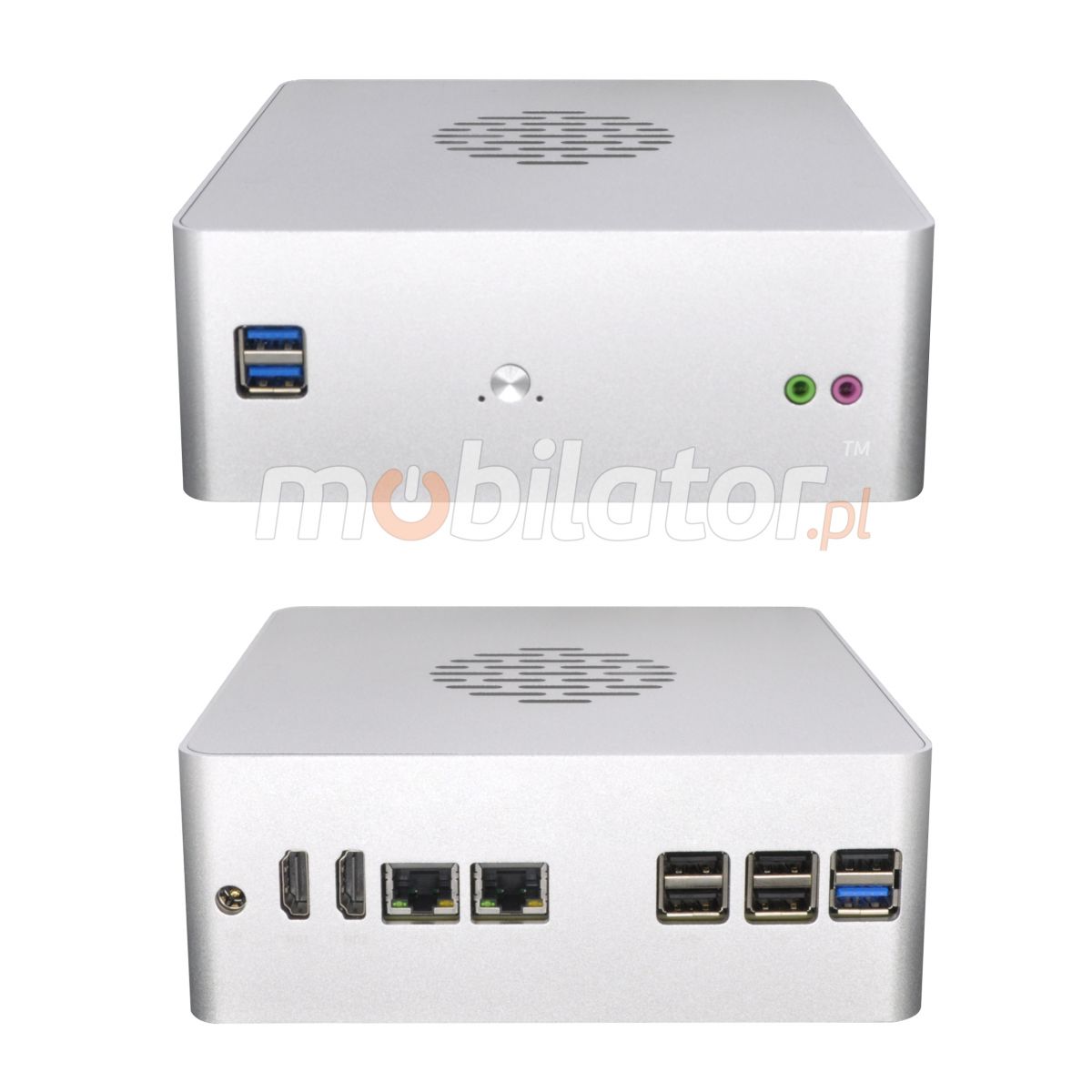 Komputer Przemysłowy MiniPC mBOX Q6-610S MOBILATOR.PL INTEL CELERON