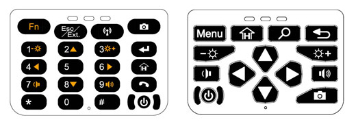 klawiatura android kolektor danych tablet przemysłowy winmate s430t