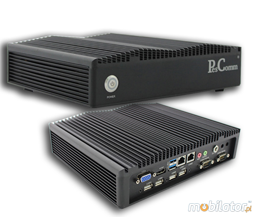 MiniPC Przemysłowy Fanless MBOX-K700-3217U