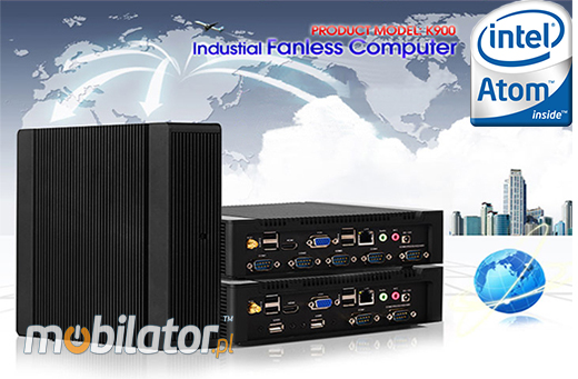 MiniPC Przemysłowy Fanless MBOX K900