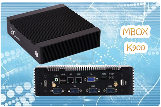 MiniPC Przemysłowy Fanless MBOX K900