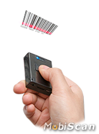 MobiScan MS-Mini 1 Bluetooth 3.0 MOBISCAN MINI1 Skaner 1D CCD Bezprzewodowy Bluetooth 3.0 Poręczny MobiSCAN  Kompatybilny Windows Android IOS mobilator.pl New Portable Devices Mobilne Skanery kodów kreskowych MINI